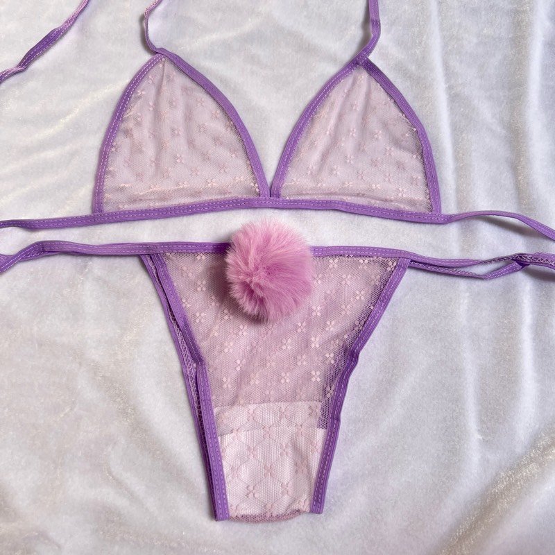 PURPLE BUNNY SET