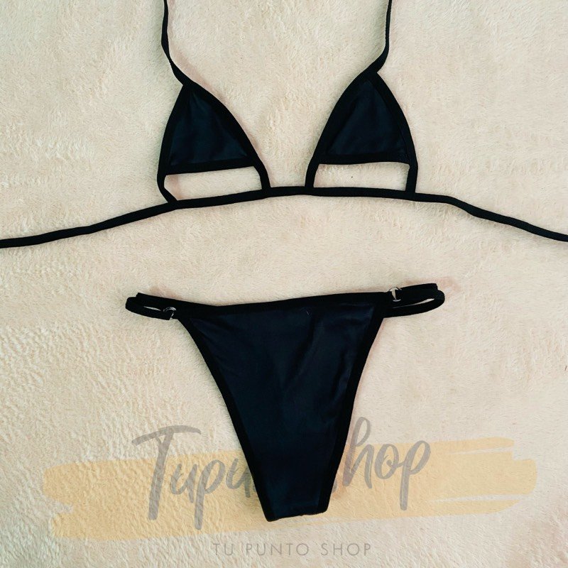 MICROBIKINI ABERTURA  NEGRO