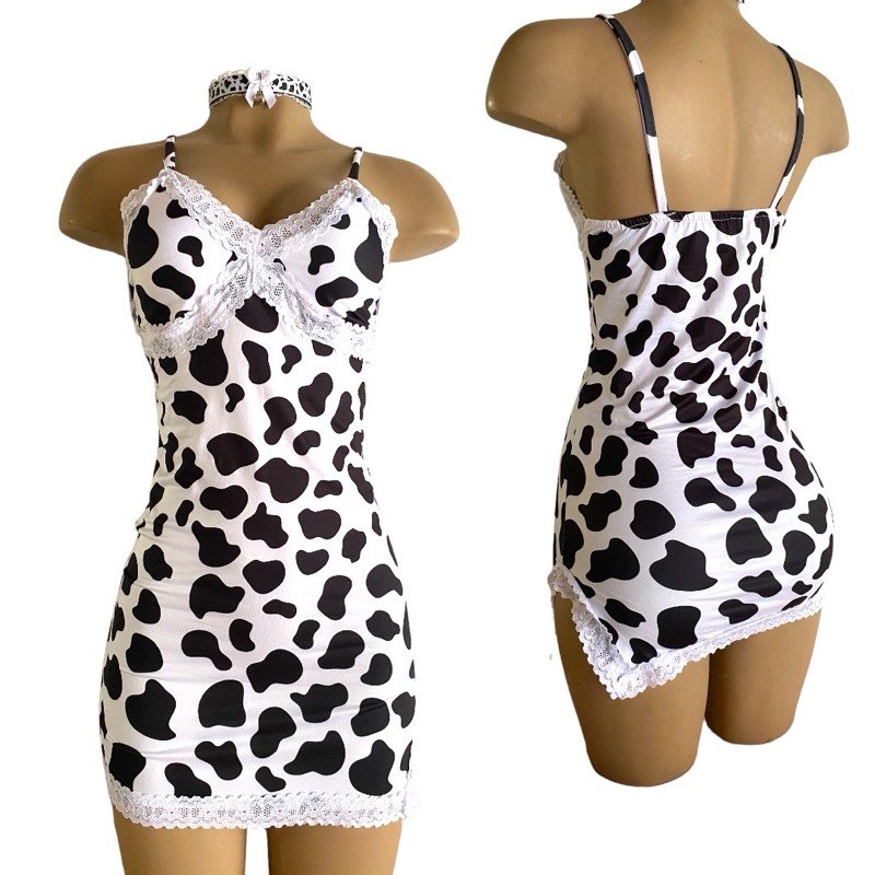 VESTIDO BLONDA VACA