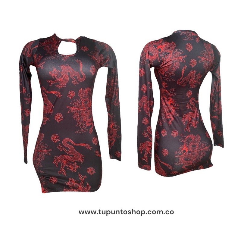VESTIDO DRAGONES