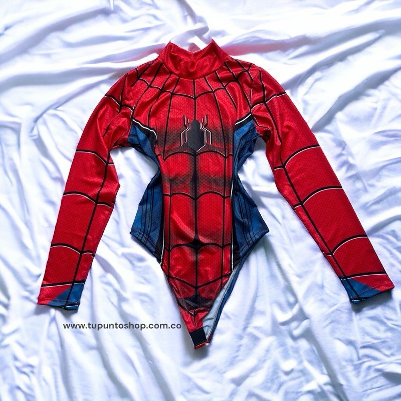 LONG SLEEVE SPIDERMAN BODYSUIT