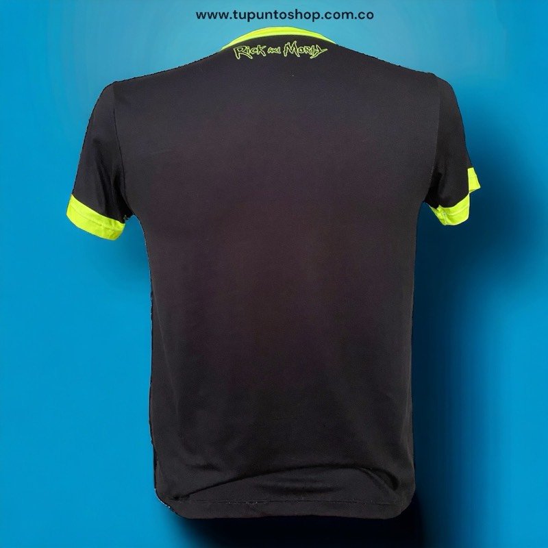 CAMISA NEÓN RICK AND MORTY