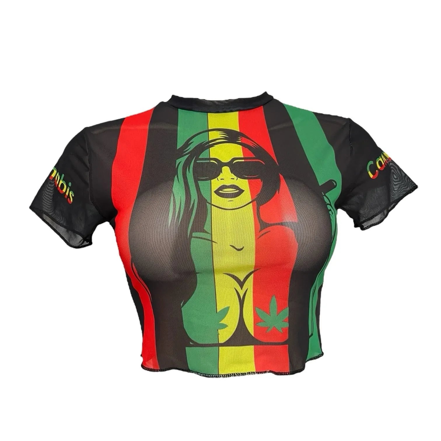 MESH TEX REGGAE BLOUSE