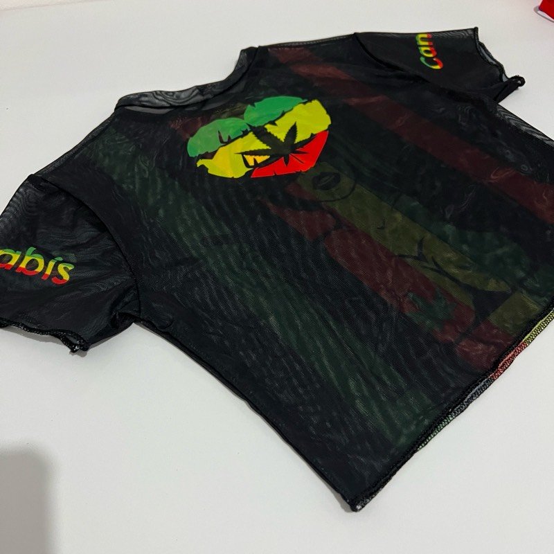MESH TEX REGGAE BLOUSE