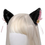 GANCHITOS OREJAS DE GATO NEGRO