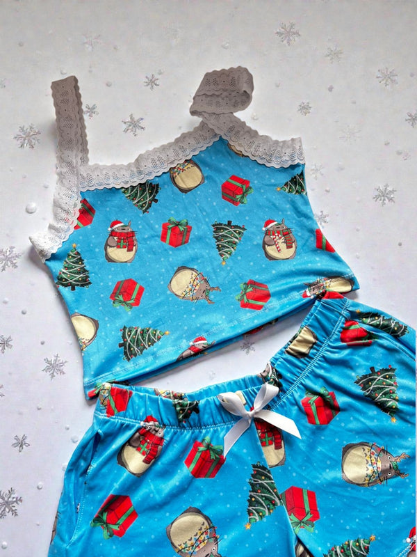 TOTORO CHRISTMAS PAJAMAS