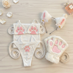 SEXY PAW + DIADEMA + GUANTES